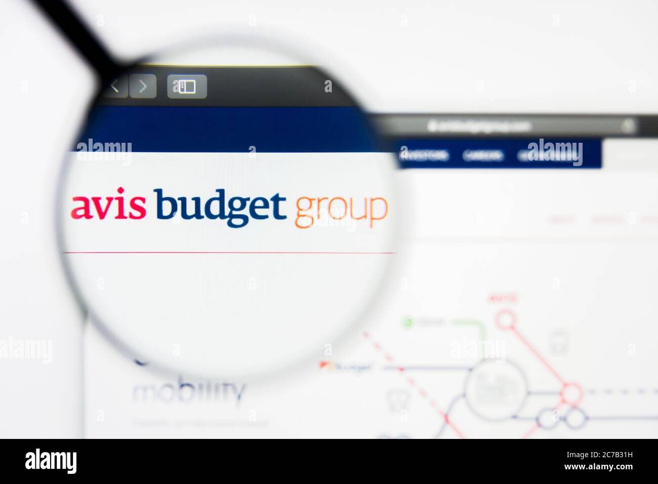 Los Angeles, California, USA 8 April 2019 Illustrative Editorial of