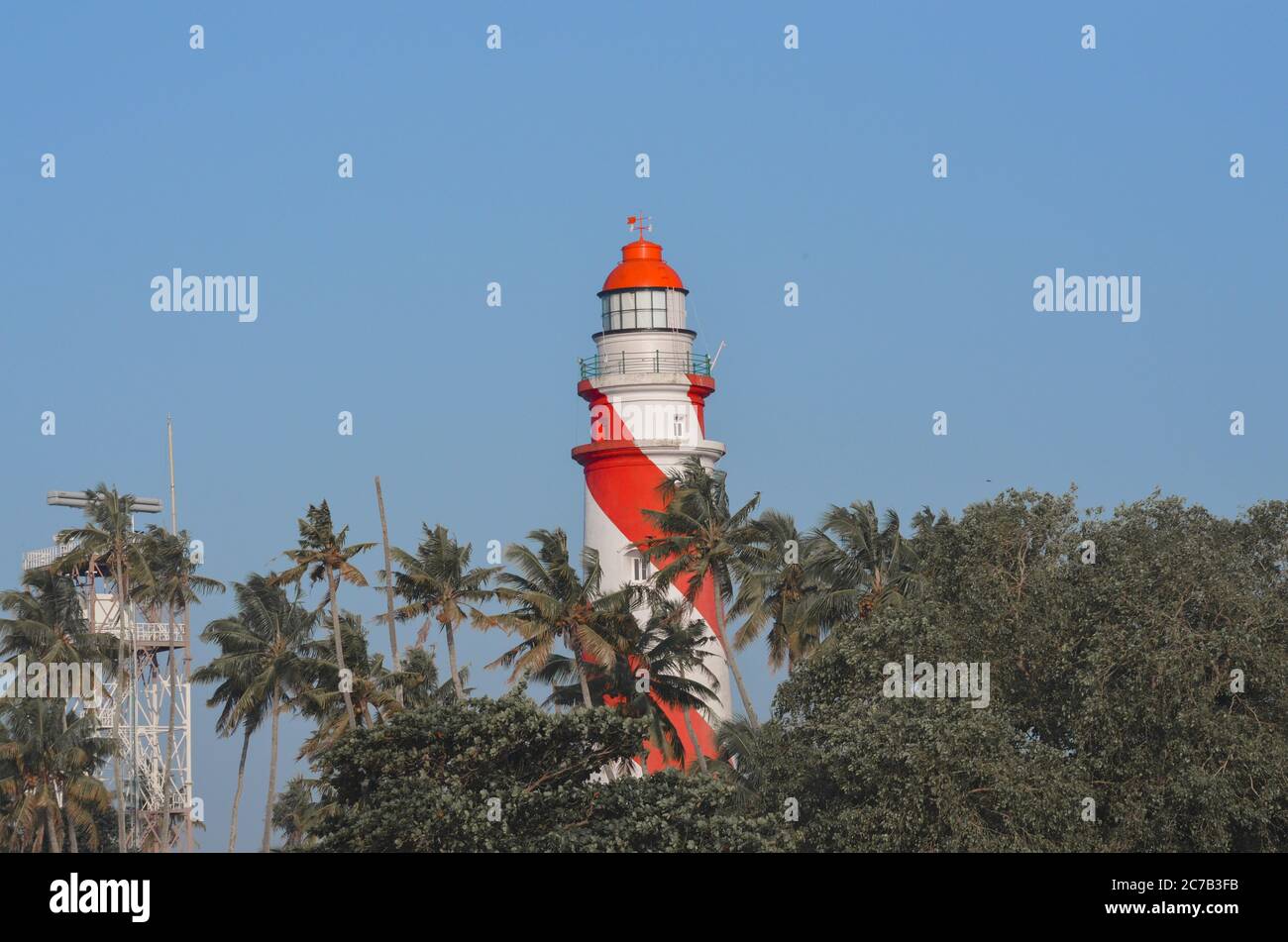 Thangassery Light House, Kollam, Kerala Stock Photo Alamy