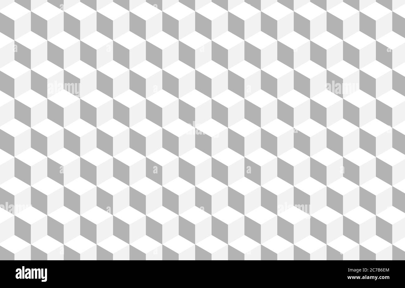 abstract pattern Geometric white Hexagonal Shapes Background. Stock Vector