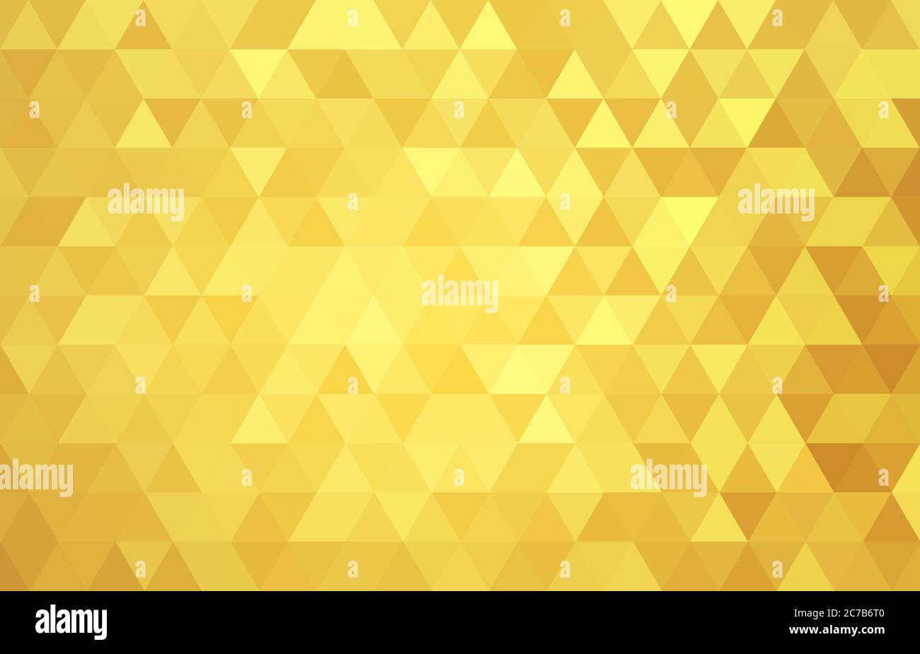 geometric abstract gold yellow   triangle vector .background texture . Stock Vector