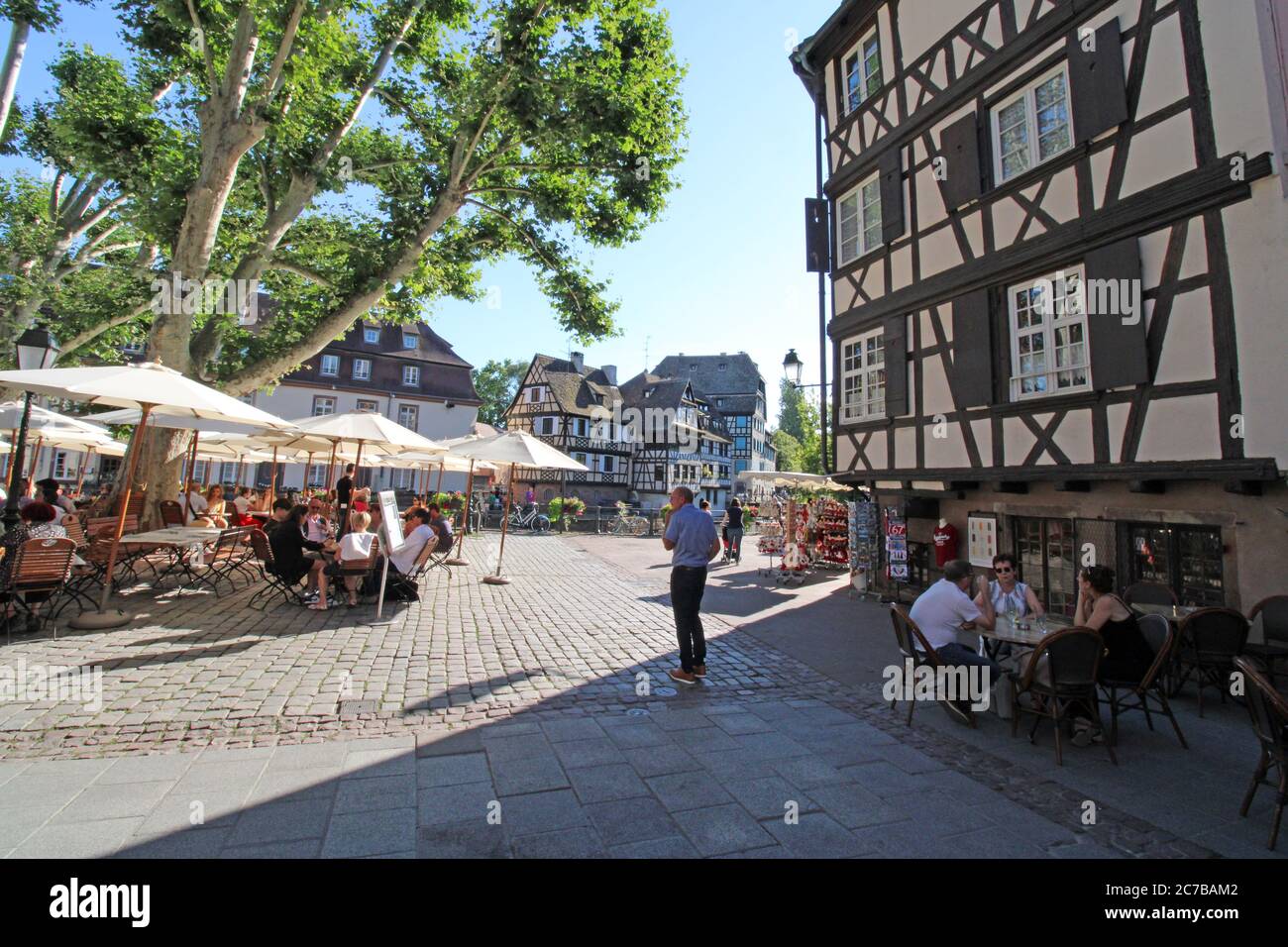 La Petite France, historical old town quarter of Strasbourg Stock Photo