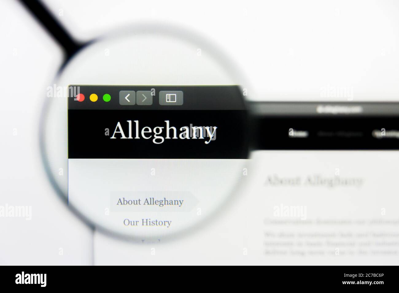 Alleghany logo hi res stock photography and images Alamy