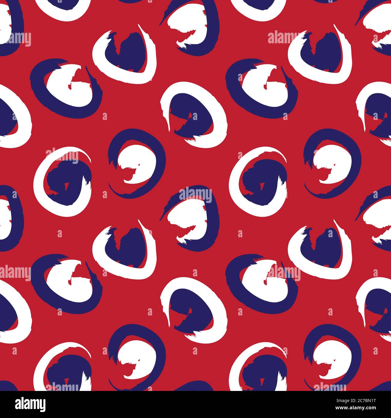 Brush strokes pattern background suitable for fashion prints, graphics, backgrounds Stock Vector