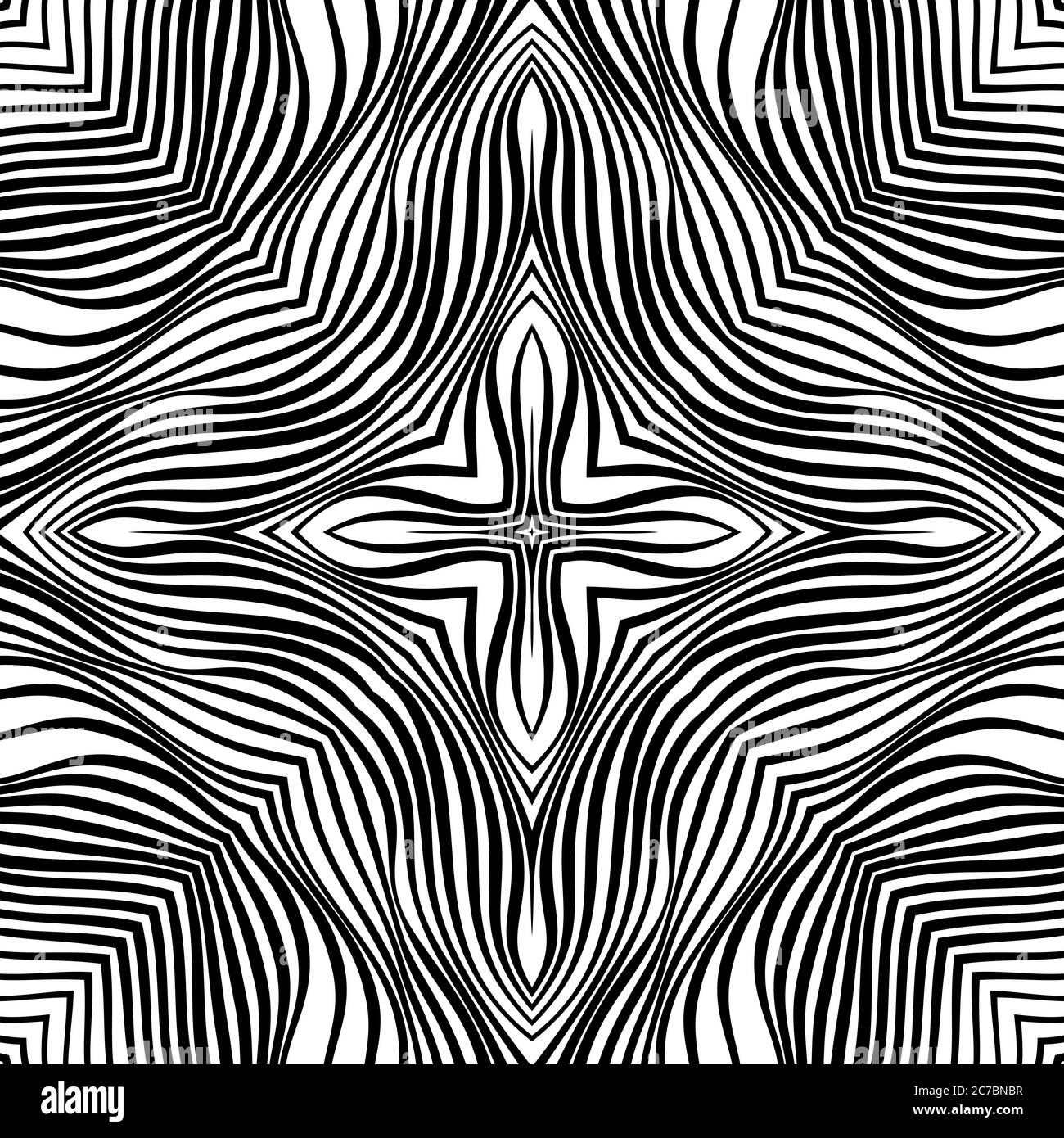 Vector abstract lines pattern. Waves background Stock Vector Image ...