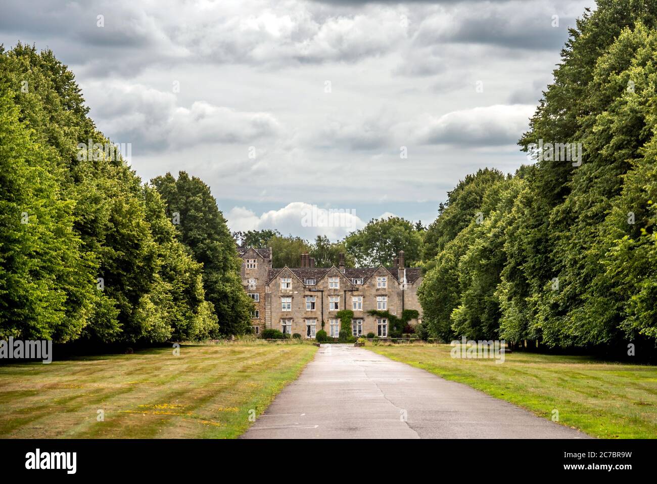 Horsham UK Denne Park House Stock Photo Alamy