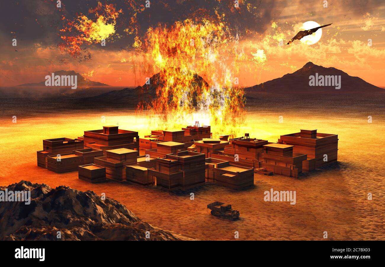 Nuclear Weapon Test Stock Photo Alamy