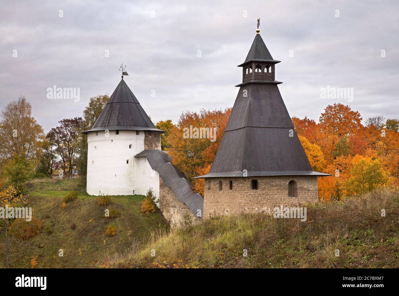 Pskov Caves Pskovo Pechersky Dormition Monastery In Pechory Pskov Oblast Russia Stock Photo Alamy