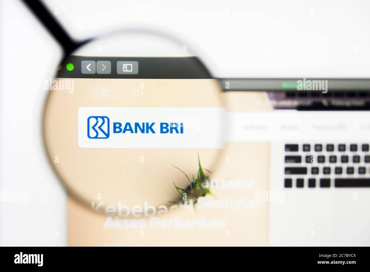Los Angeles, California, USA - 5 April 2019: Illustrative Editorial of Bank  Rakyat Indonesia website homepage. Bank Rakyat Indonesia logo visible on  Stock Photo - Alamy