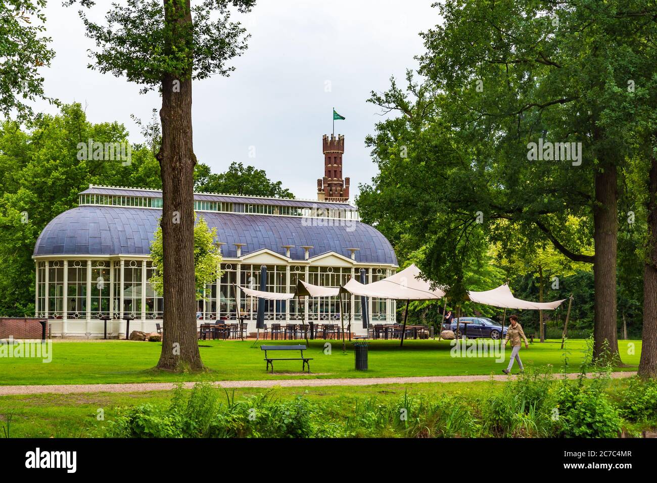 Barneveld Netherlands July 14, 2020 Orangery at estate Schaffelaar