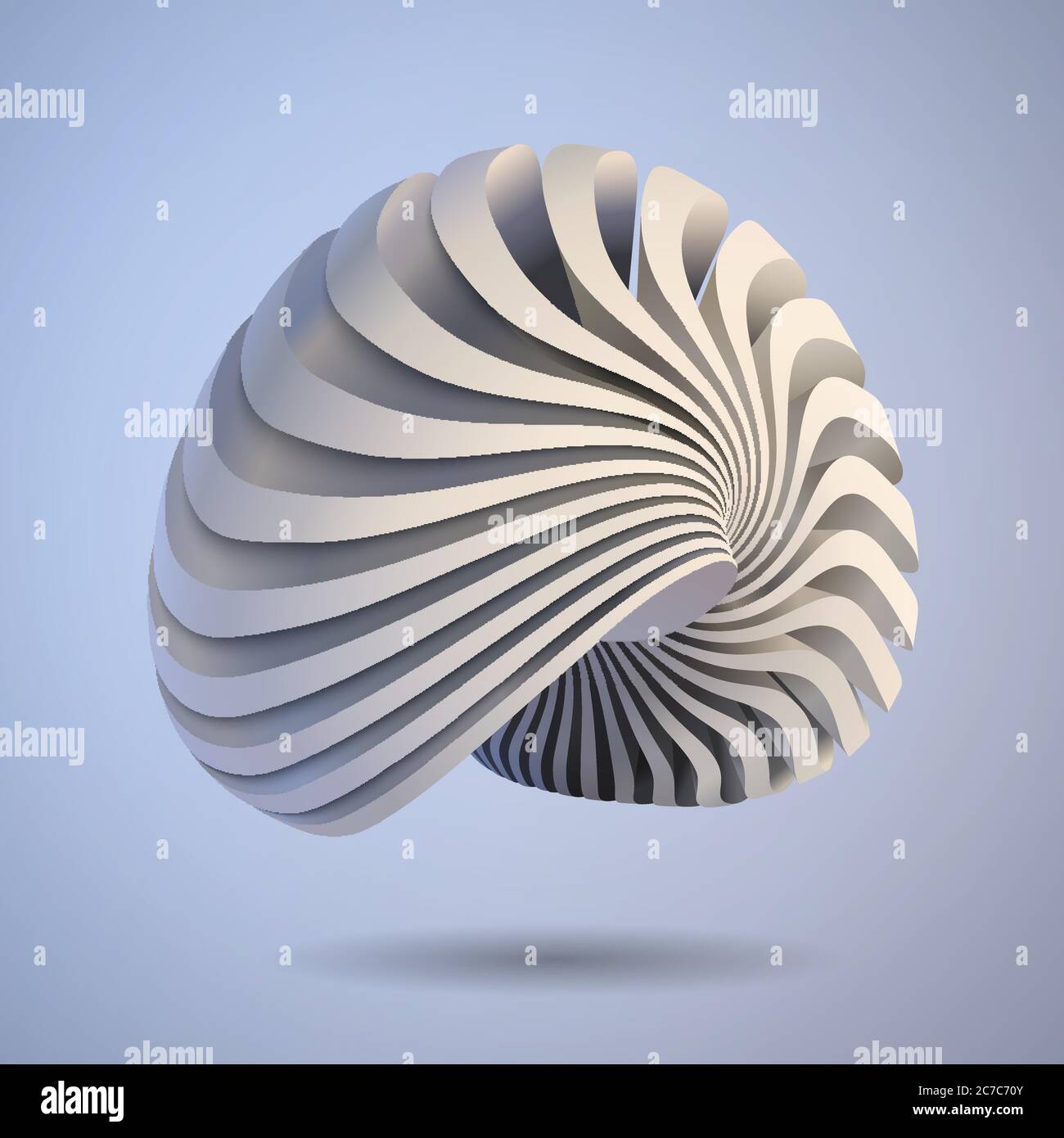Abstract 3d creative form. Vector illustration Stock Vector Image & Art ...