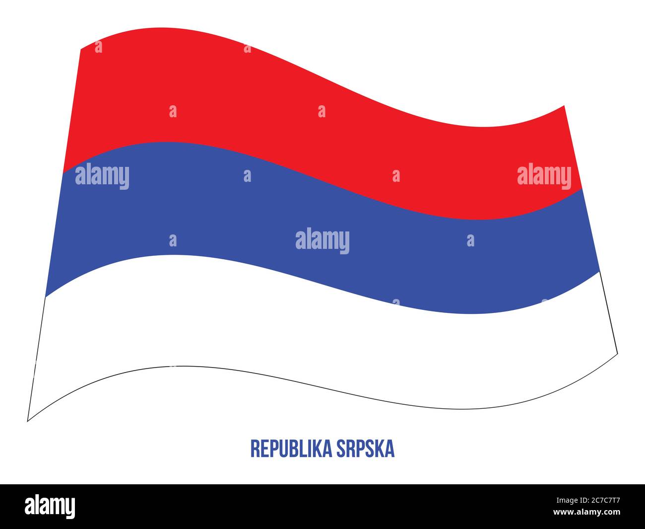 republika-srpska-flag-waving-vector-illustration-on-white-background