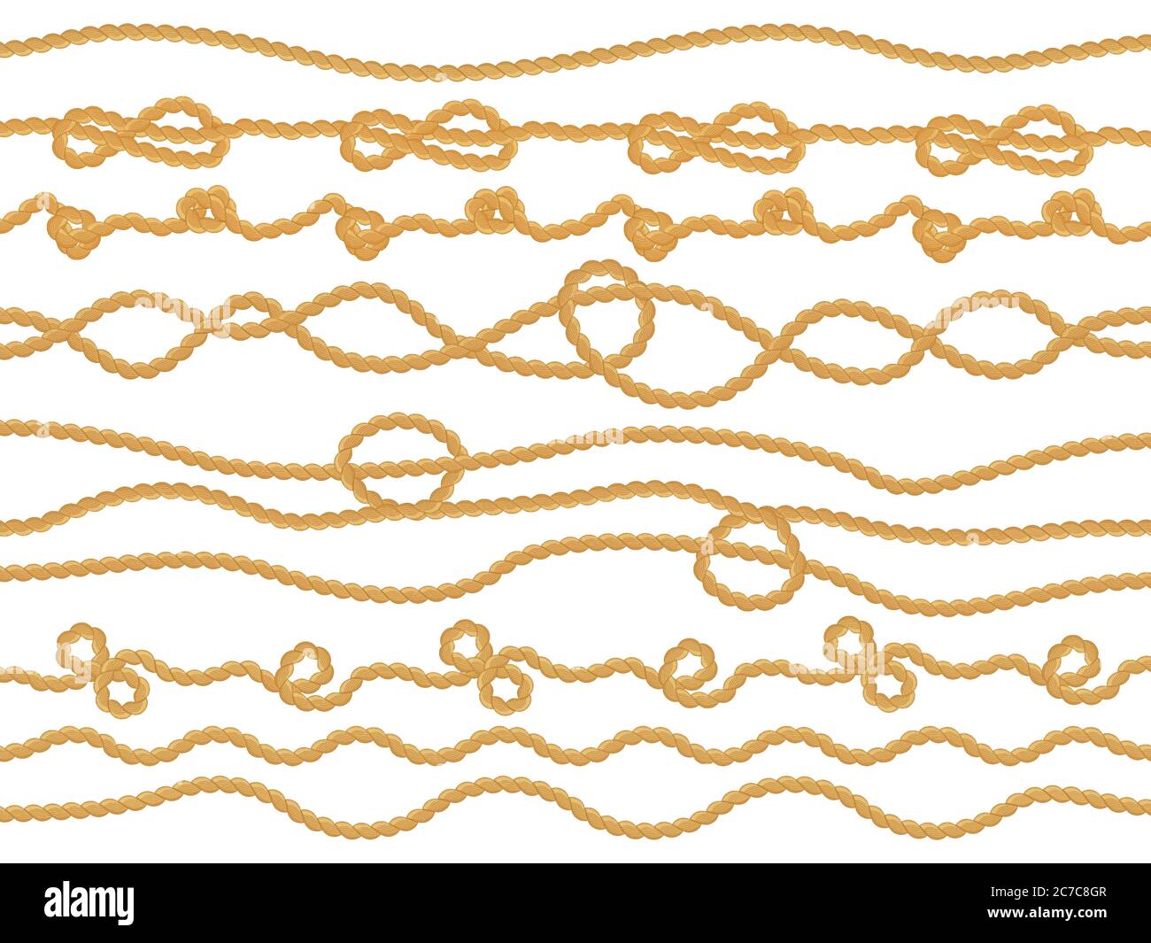 Nautical Rope Round And Square Rope Frames Cord Borders Sailing Vector  Decoration Elements Rope Marine Nautical Border Cord Round String Knot  Twisted Illustration Stock Illustration - Download Image Now - iStock,  Nautical Rope
