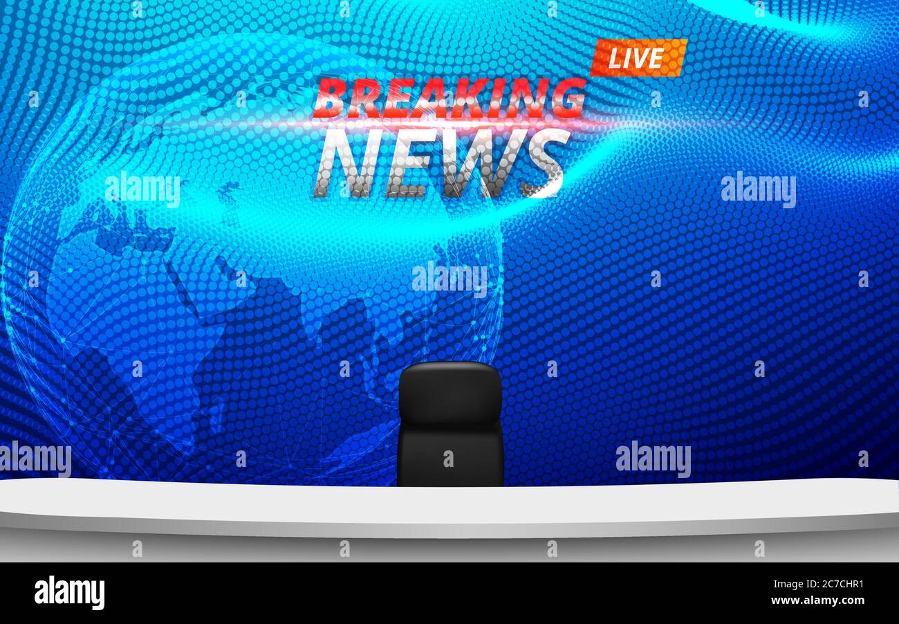 White Table And Chairs With Breaking News Live On Lcd Background In The News Studio Room Stock Vector Image Art Alamy White Table And Chairs With Breaking News Live On Lcd Background In The News Studio Room Stock Vector Image Art Alamy