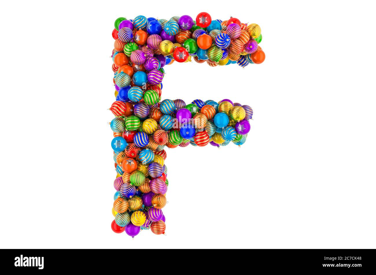 https://c8.alamy.com/comp/2C7CK48/letter-f-from-colored-christmas-balls-xmas-balls-font-3d-rendering-isolated-on-white-background-2C7CK48.jpg