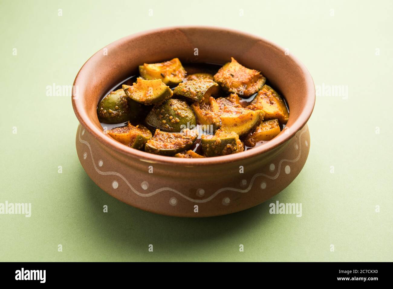 Homemade Mango Pickle Or m Ka Achar In A Bowl Selective Focus Stock Photo Alamy