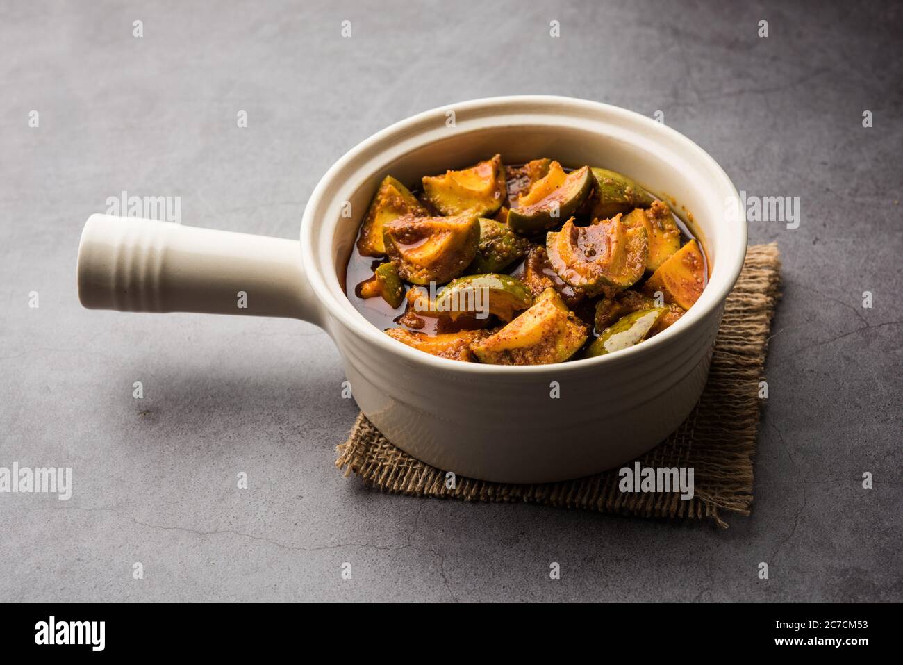 Homemade Mango Pickle Or m Ka Achar In A Bowl Selective Focus Stock Photo Alamy