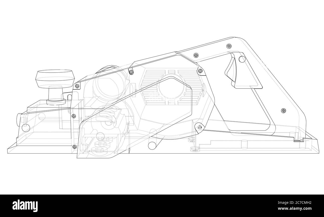 Jointer construction electric tool concept Stock Photo Alamy