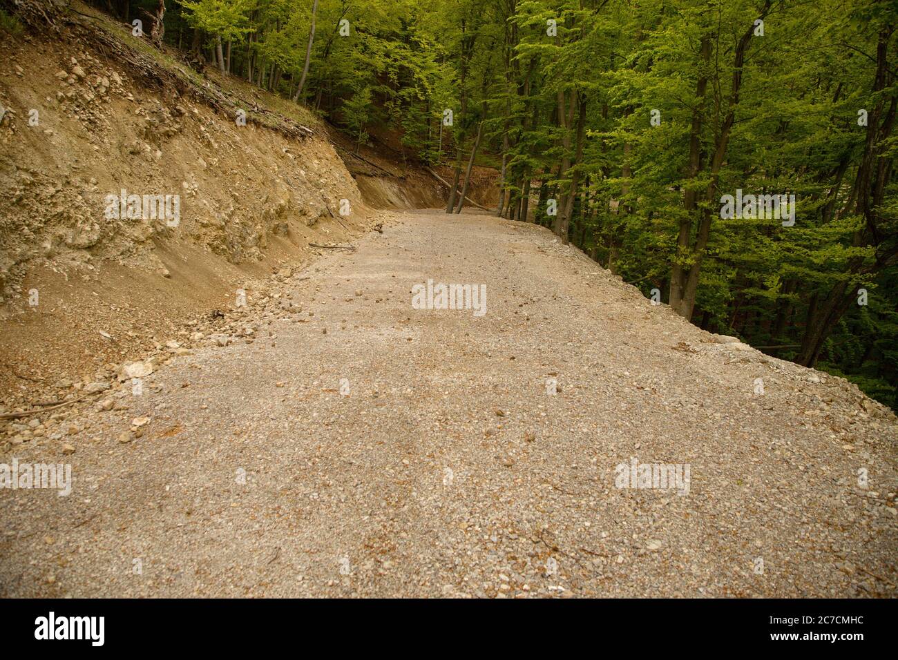 Grey gravel road hi-res stock photography and images - Alamy