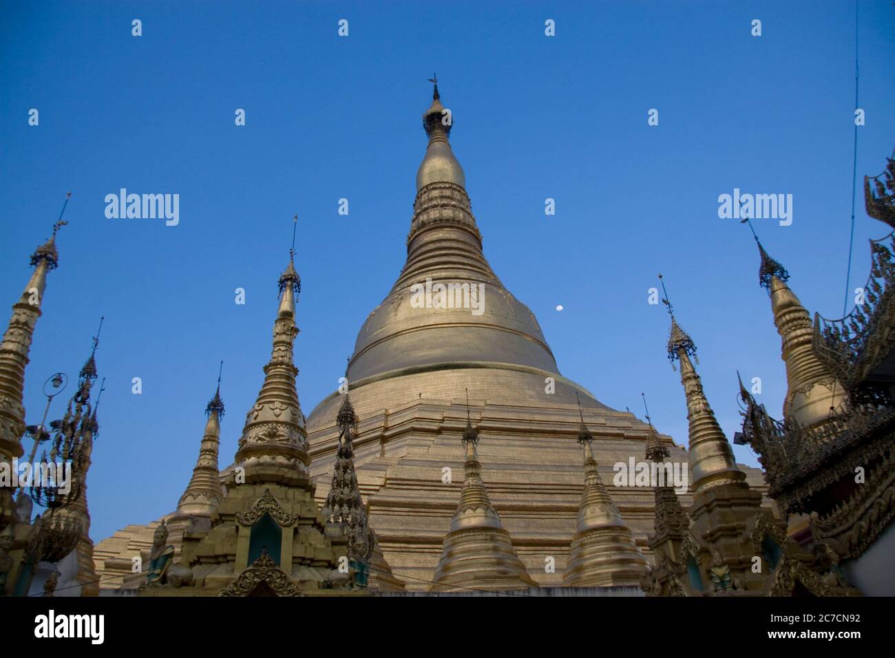 Yangon, capital of Myanmar Stock Photo