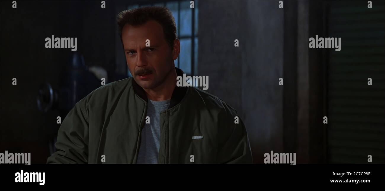 Bruce Willis in the Jackal - Promotional Movie Picture Stock Photo - Alamy