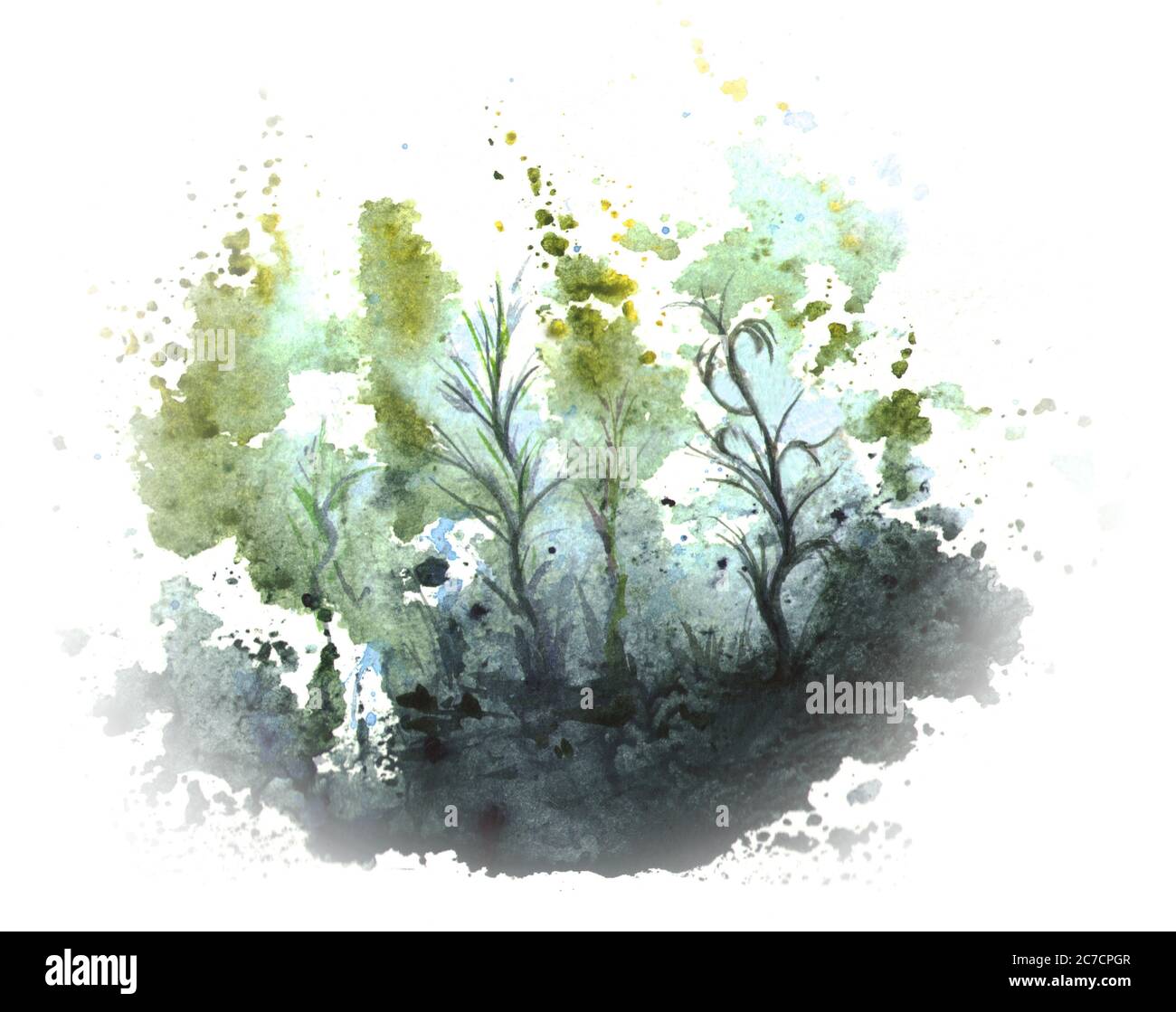Underwater watercolor hi-res stock photography and images - Alamy