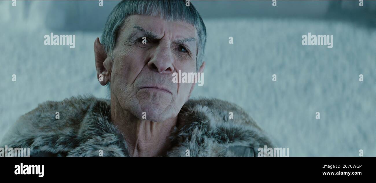 Leonard Nimoy as Mr Spock in the Movie Star Trek - Promotional Movie Picture Stock Photo