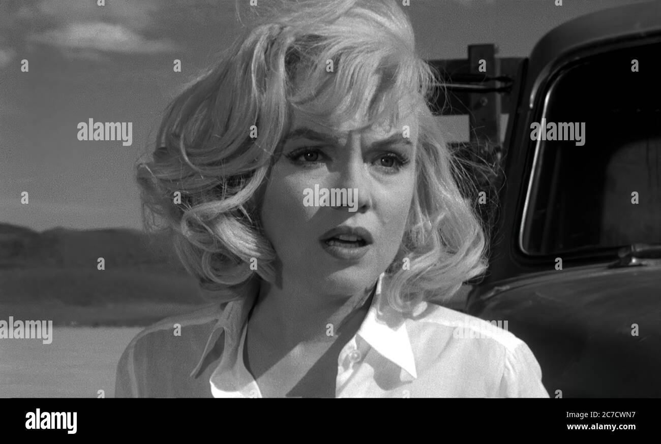 Marilyn Monroe in the Misfits - Promotional Movie Picture Stock Photo