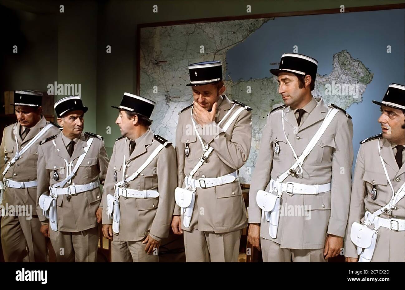 Le Gendarme en balade Year 1970 France Louis De Funes Michel Stock