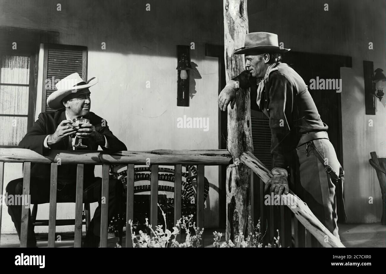 Two Rode Together - Promotional Movie Picture Stock Photo - Alamy