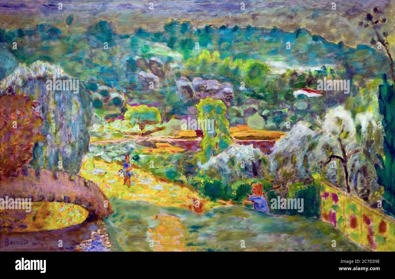 A Spring Landscape, Pierre Bonnard, circa 1935, National Gallery
