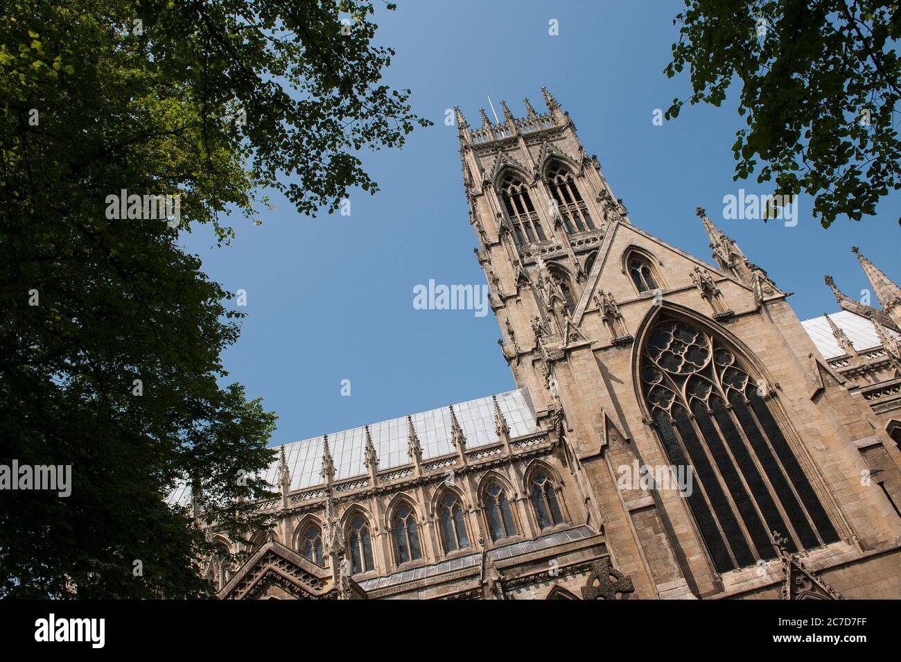 St George's Minster in the town of Doncaster, Yorkshire, England. Stock Photo