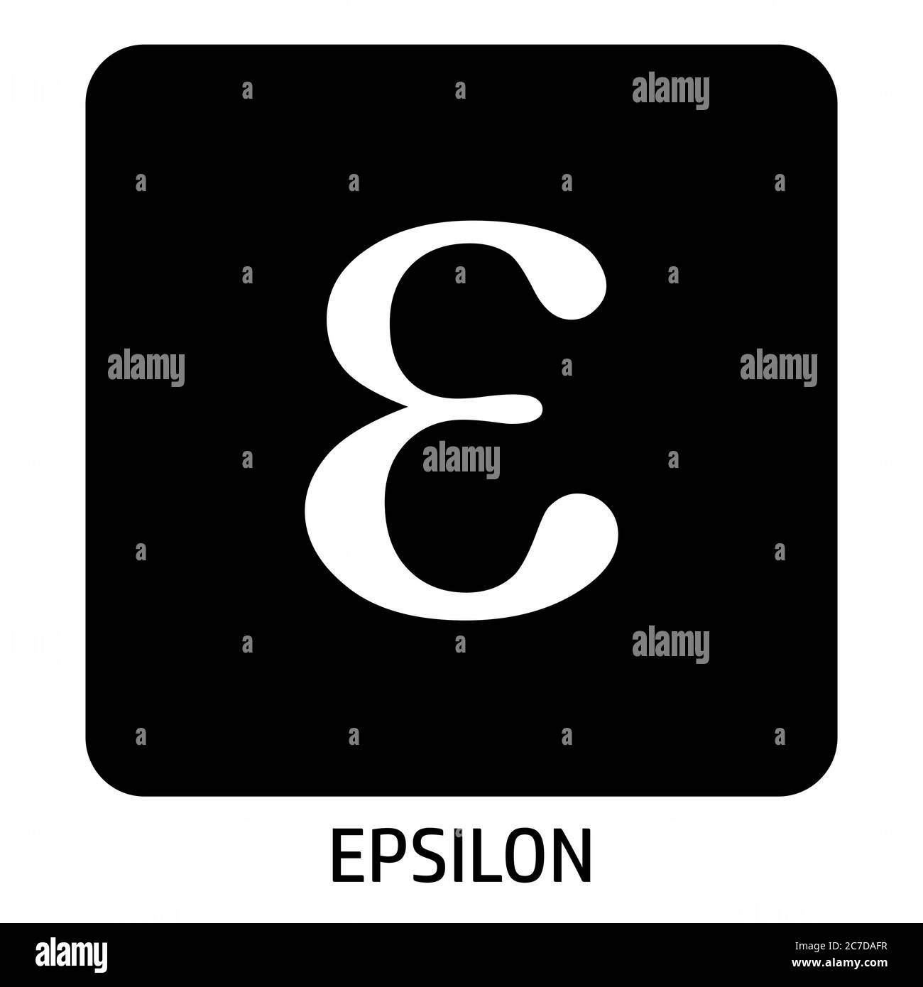 Greek Letter Epsilon High Resolution Stock Photography and Images Alamy