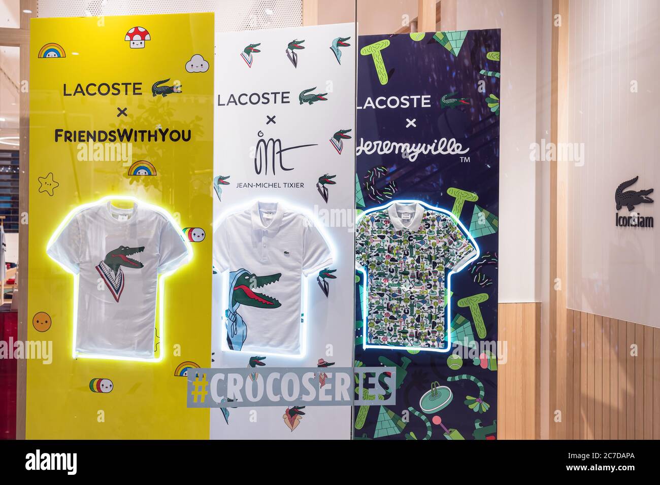 Lacoste Outlet Shop High Resolution Stock Photography and Images - Alamy