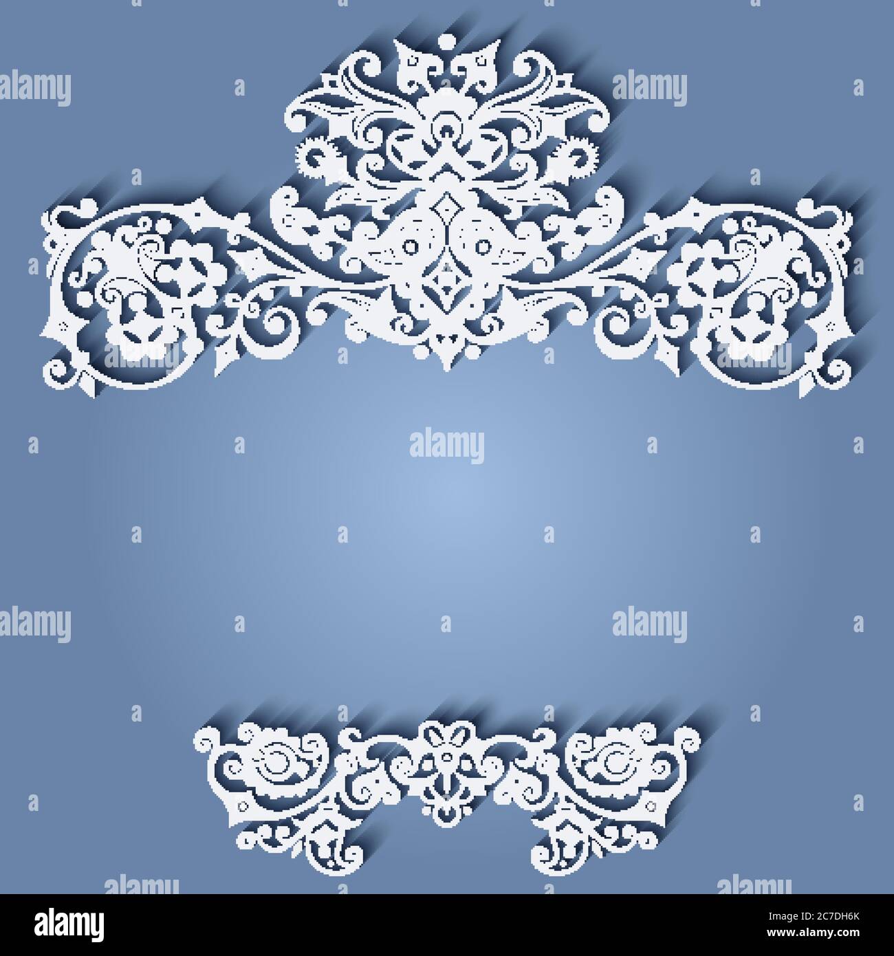 Vector modern volumetric floral elements Stock Vector Image & Art - Alamy