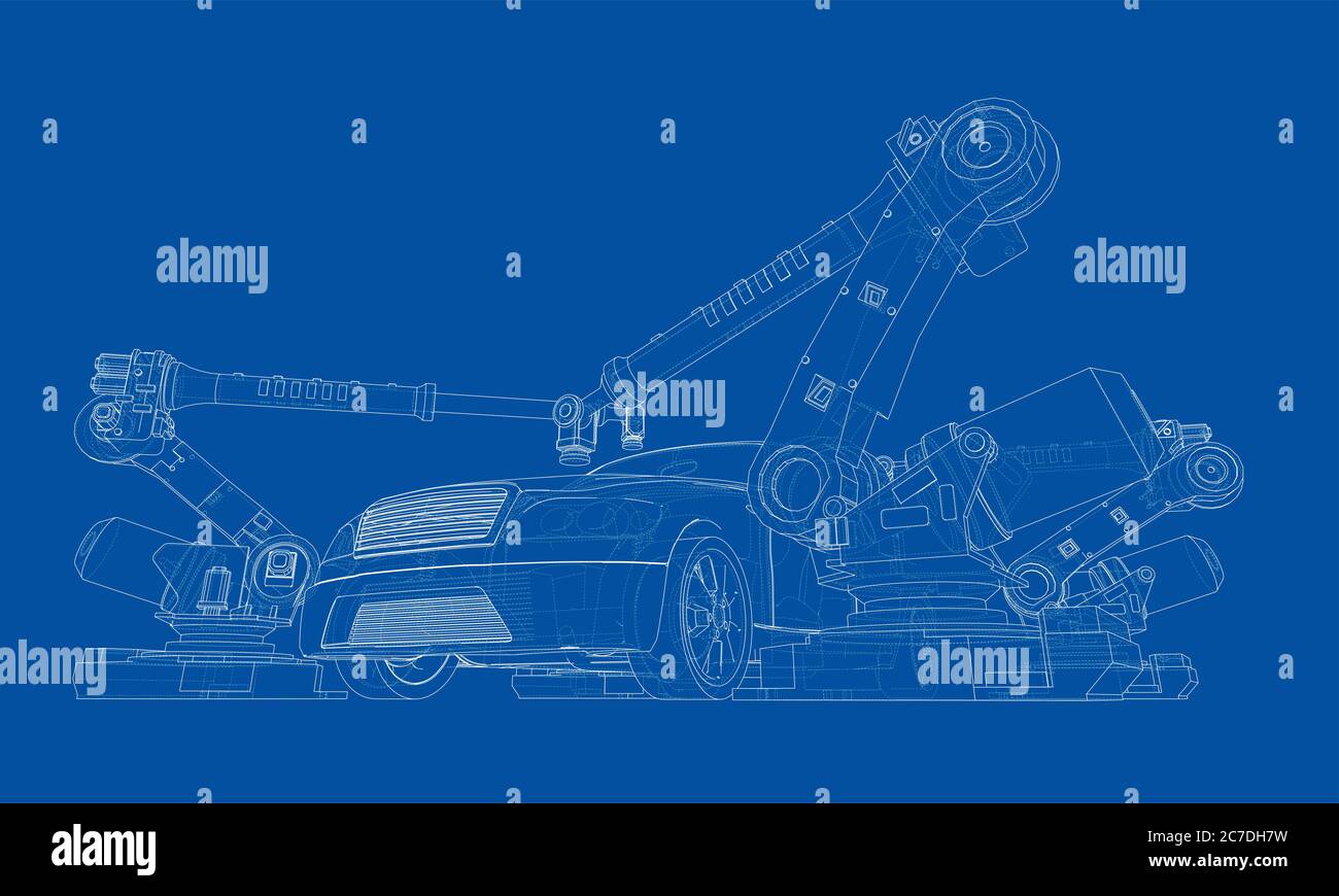 Assembly of motor vehicle Stock Photo Alamy