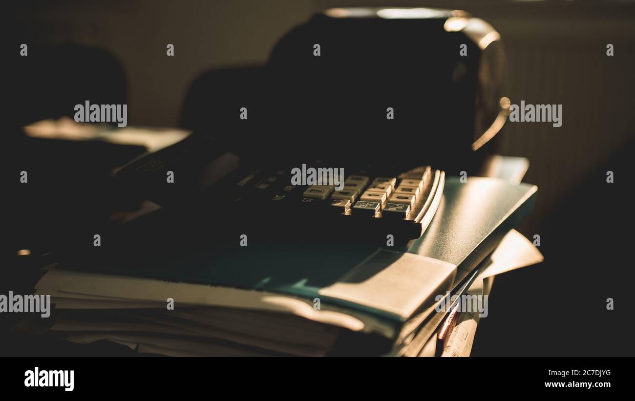 Table of annual income tax hi-res stock photography and images - Alamy