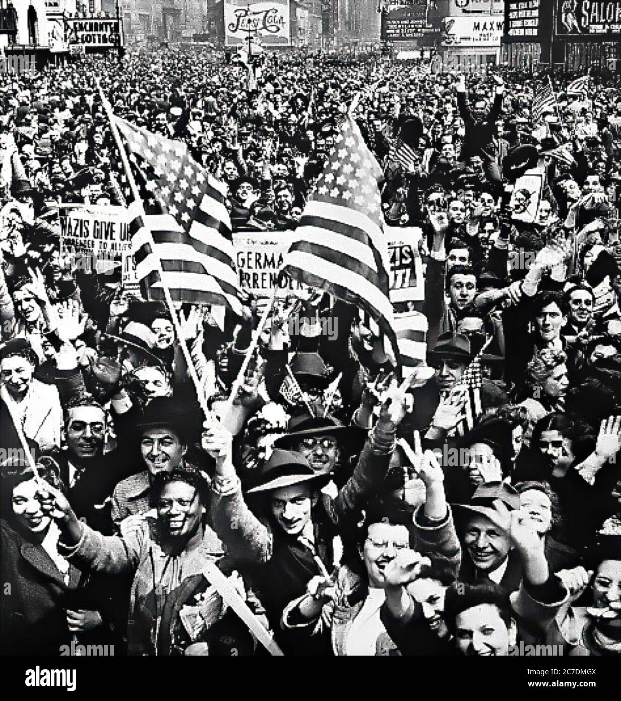 Celebrate ve day 8 may 1945 hi-res stock photography and images - Alamy