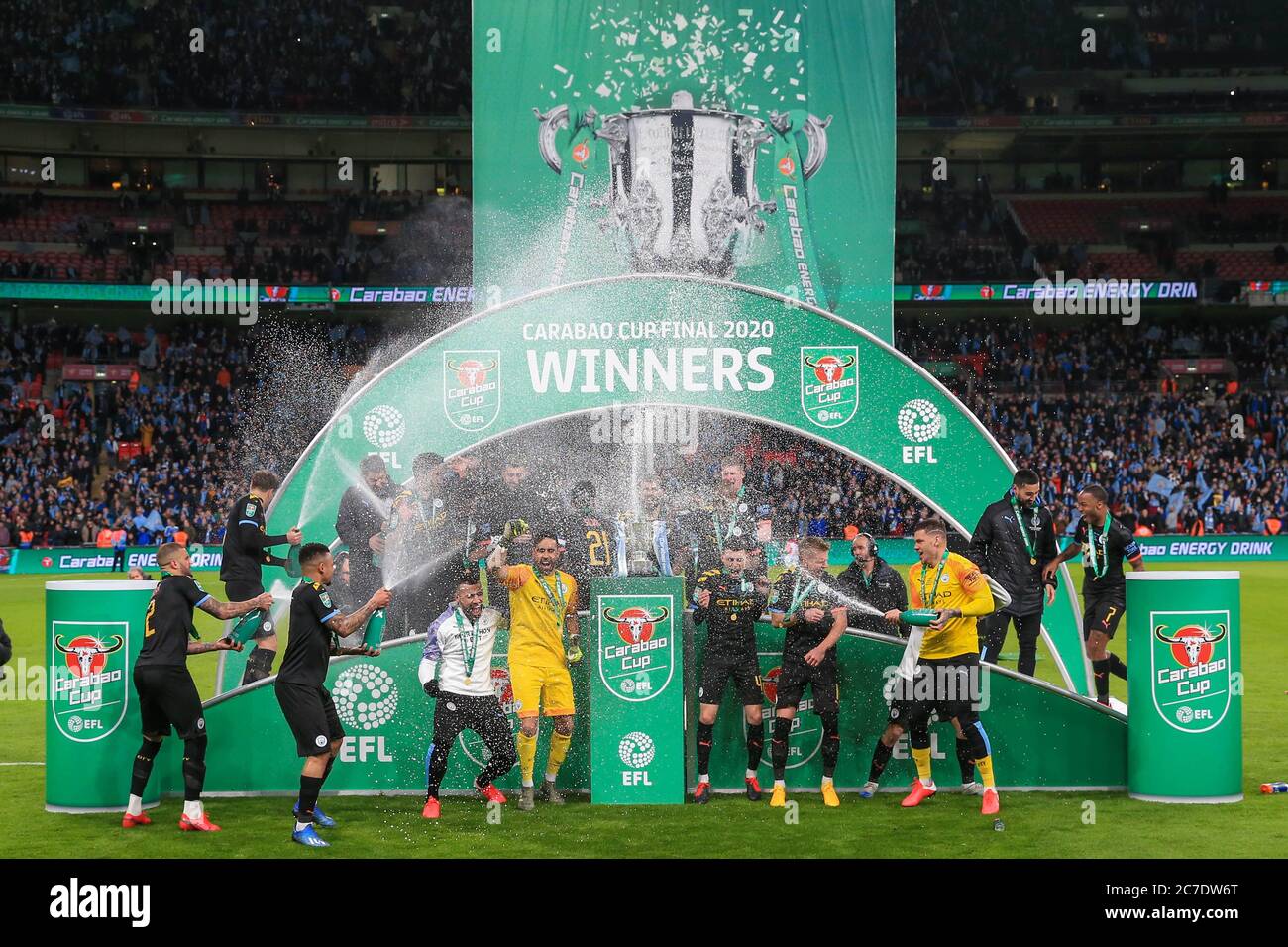1st March 2020, Wembley Stadium, London, England; Carabao Cup Final