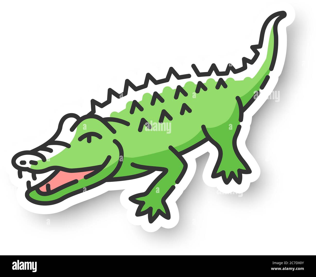 American Alligator Stock Vector Images Alamy American Alligator Stock Vector Images Alamy