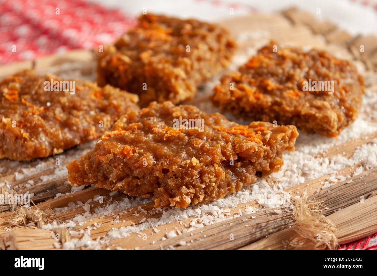 Sweet Cocada Of With Raparura Honey Traditional Dessert From sweet-cocada-of-with-raparura-honey-traditional-dessert-from