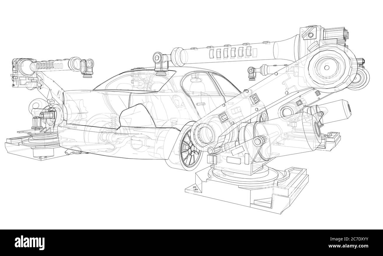 Assembly of motor vehicle Stock Photo Alamy