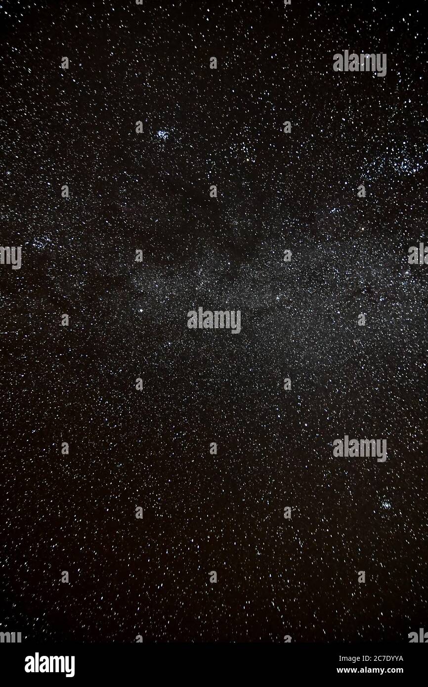 Starry Night Sky with a lot of Stars Background Stock Photo - Alamy