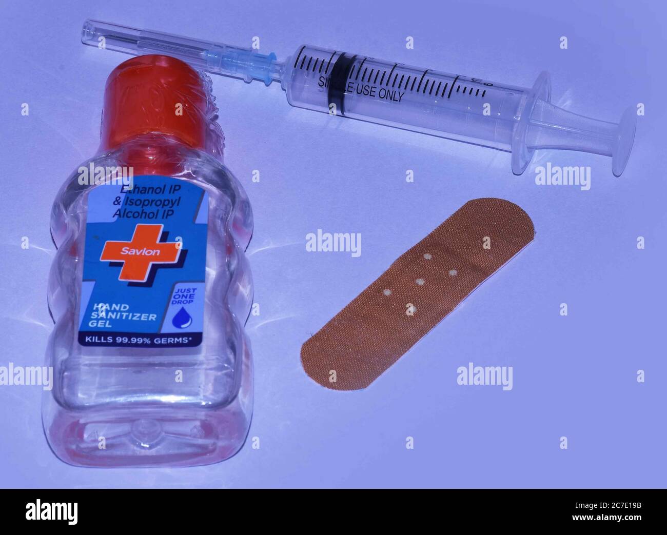 Doctor's Medical kit consist of Adhesive Bandage, Antiseptic Bottle and