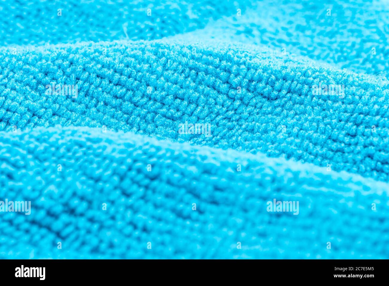 Blue micro fiber cloth fabric hi-res stock photography and images - Alamy