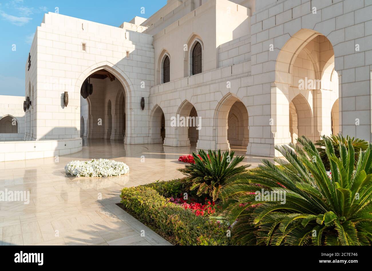 Muscat, Oman - February 11, 2020: View of Royal Opera House in Muscat, Sultanate of Oman Stock Photo