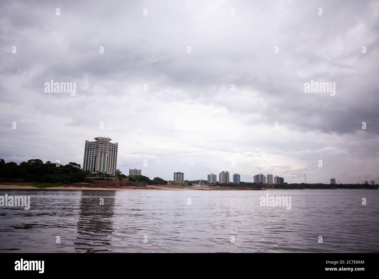 The city of Manaus on the Amazon River Stock Photo Alamy