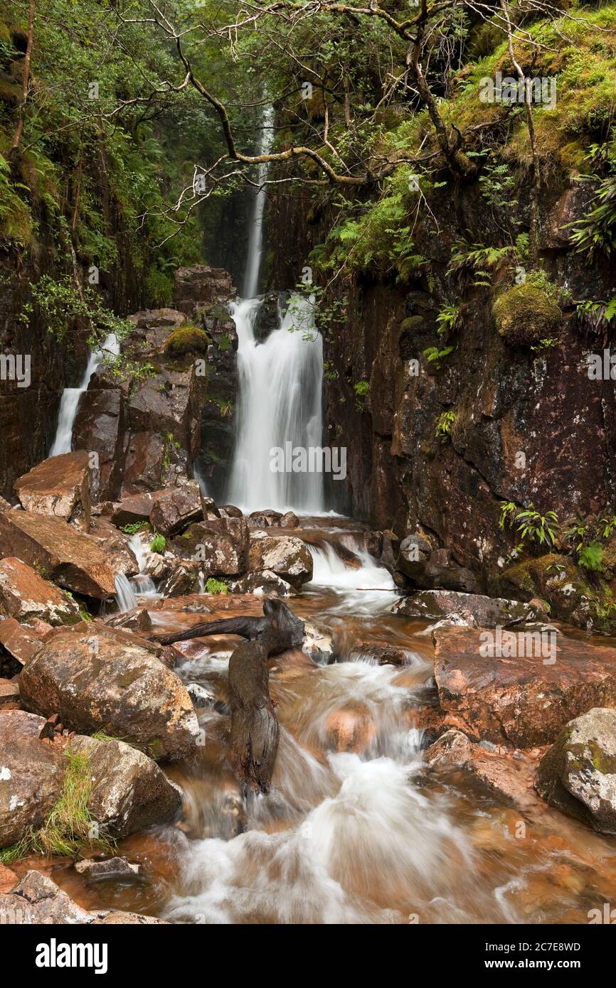 Scale Force waterfall, in the Buttermere Valley in the English Lake District Stock Photo Alamy