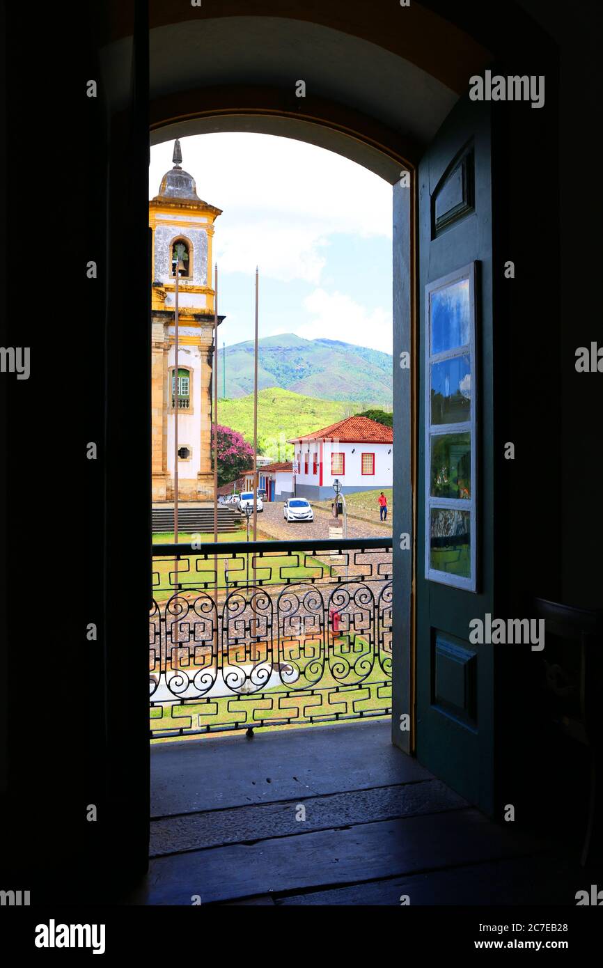 Beautiful town of Mariana, Minas Gerais Stock Photo - Alamy