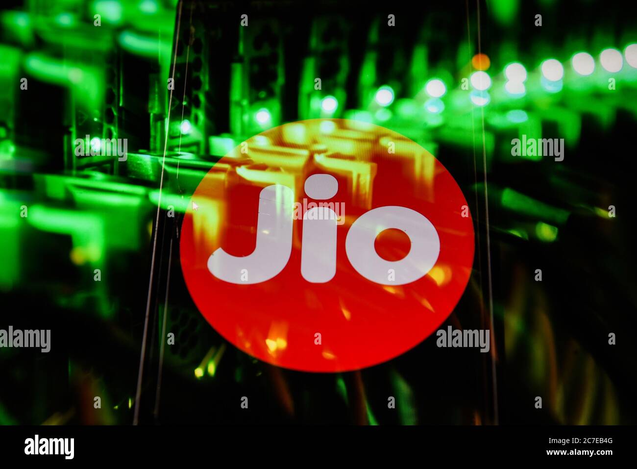 Jio technology logo hi-res stock photography and images - Alamy
