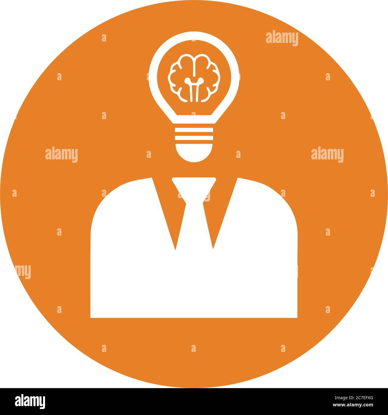 Brainstorming, idea icon / vector graphics. Beautiful design and fully editable vector for commercial, print media, web or any type of design projects Stock Vector